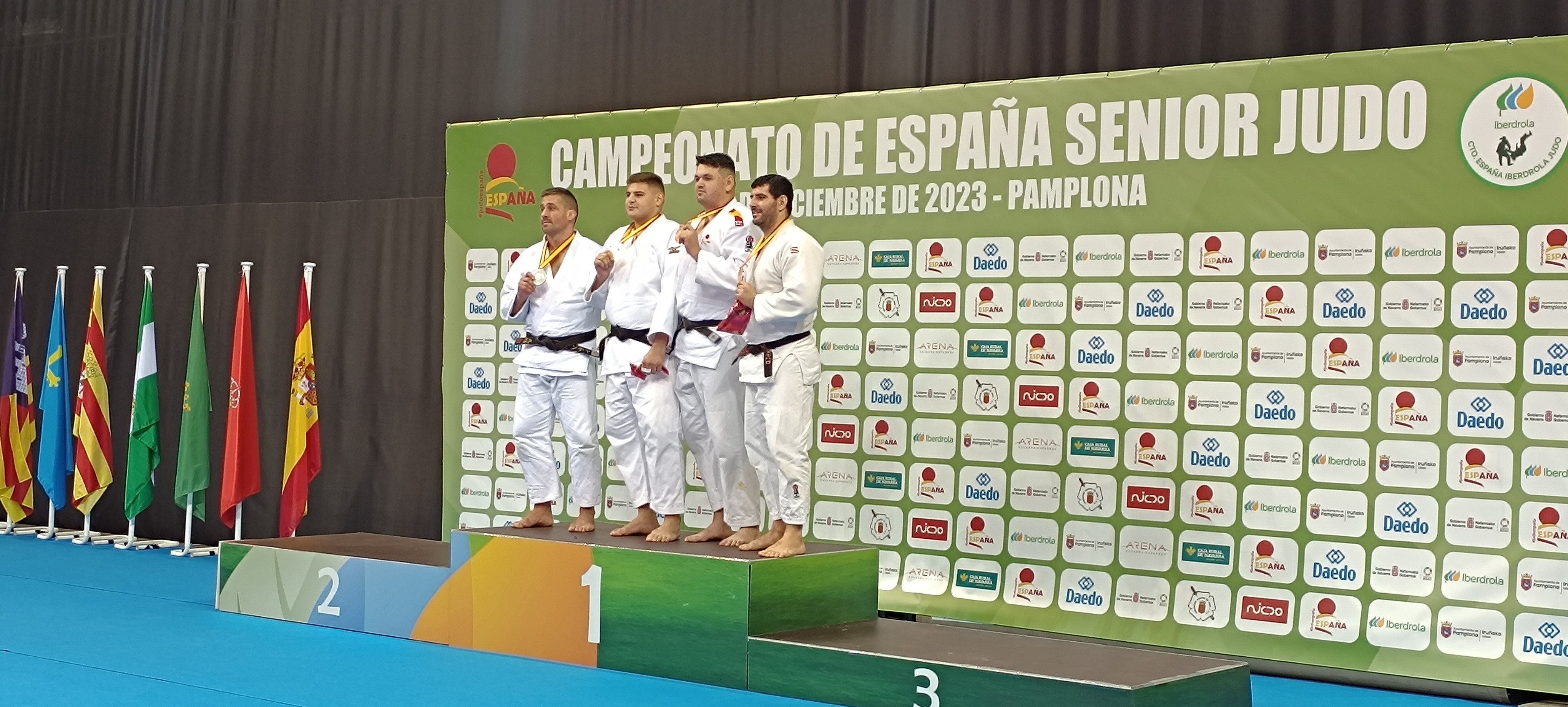 Campeonato de España de Judo Absoluto. Pamplona 02-12-23. RESULTADOS.